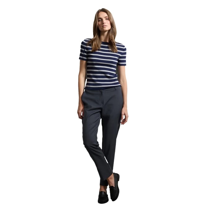 Vrouwen broek in wolmix Stefanel Regular Fit