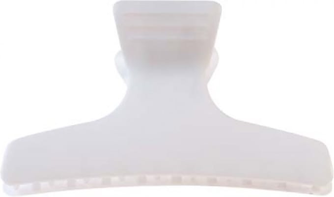 Sibel Verdeelklemmen Croco Lang model 12 stuks wit