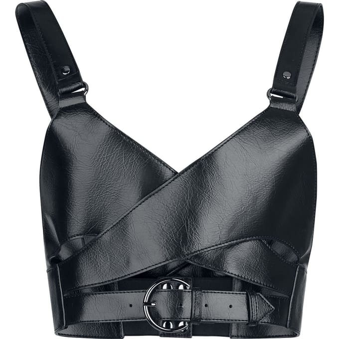 Killstar - Gothic Harness - Withered Garden - Wyrmwood Harness - voor Vrouwen - zwart