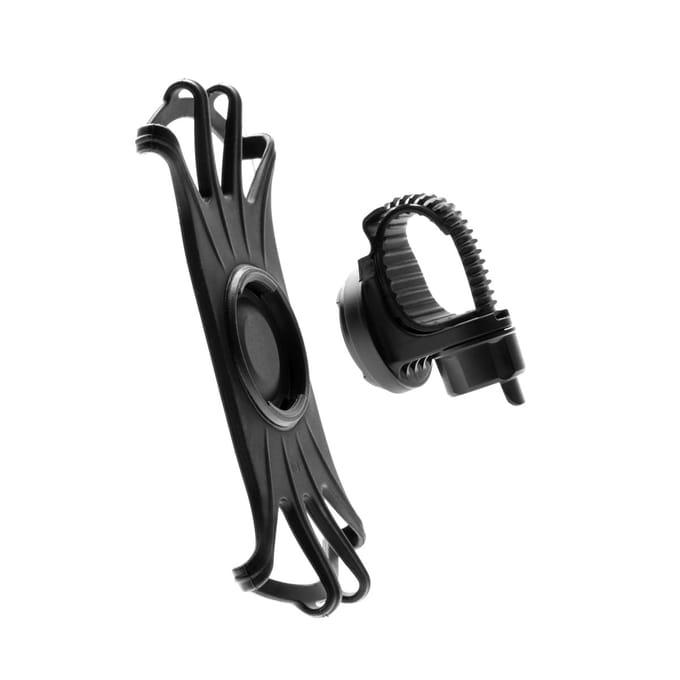 Fixed Bikee 2 Telefoonhouder Fiets - 360° draaibaar - Universeel - Zwart
