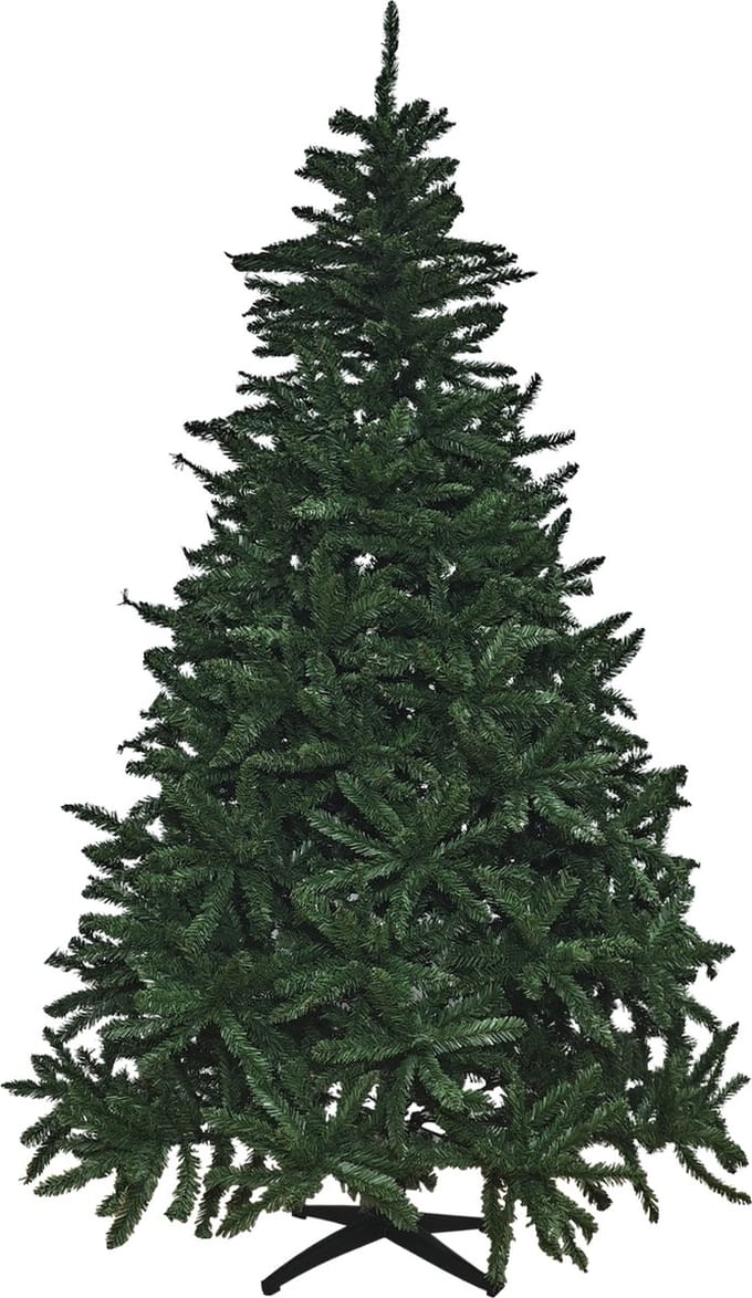 kunstkerstboom - 240 cm - met uitvouwsysteem - groen