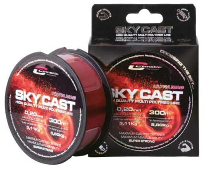 Cinnetic Sky Cast Ultra Mag Monofilament 300 M Transparant 0.400 mm