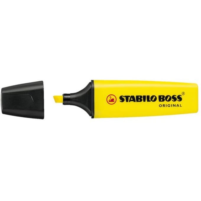 STABILO® markeerstift BOSS Original, geel, 1 stuk