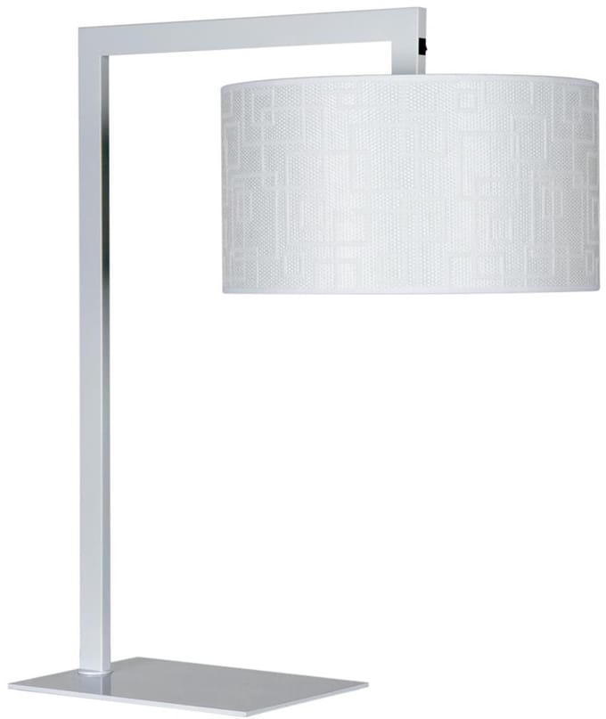 Maxima Tafellamp E27 1X60W Shiny Wit