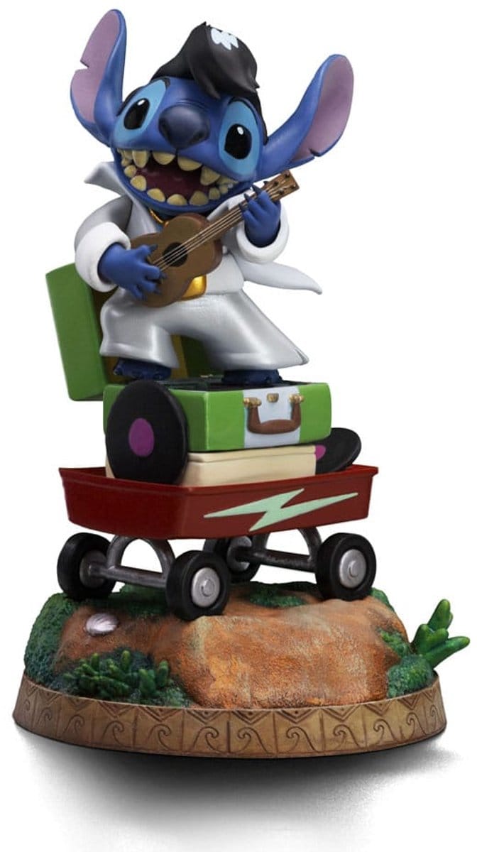 Iron Studios - Art Scale 1/10 - Disney Classics - Stitch King of Rock Statue 17cm