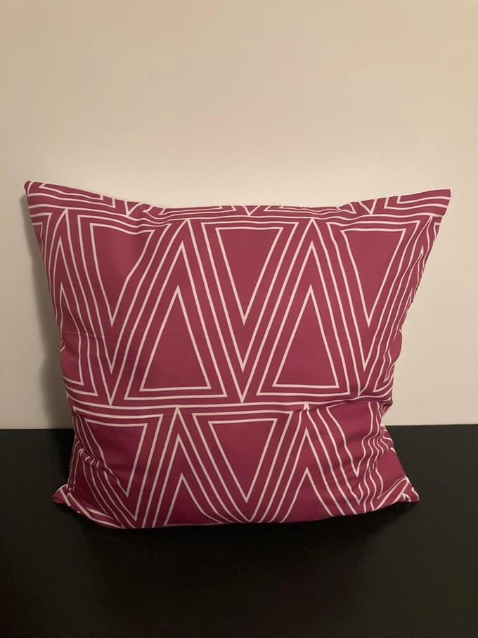 Nordic Geometry Collection Kussenhoes – Purple Edition - 45x45 cm