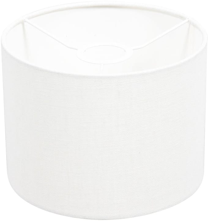 Wit grof linnen lampenkap K3084QS Ø 20cm met E27 support - Steinhauer - Modern Kappen - Textiel binnen