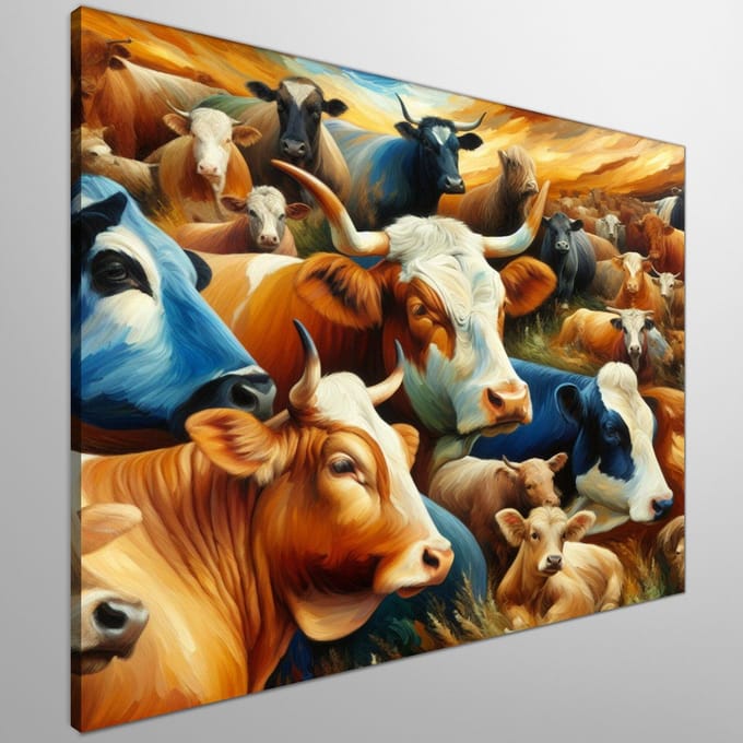 Kunstprint | Wanddecoratie | Canvas | 100 × 100 cm