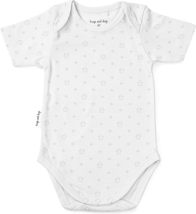 Frogs and Dogs - Romper - NOS - Wit - Meisjes - Jongens - Maat 68