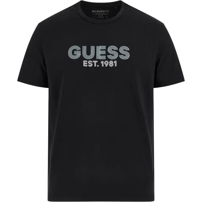 Guess  T-shirt Korte Mouw SS CN CLASSIC DESIGN TEE