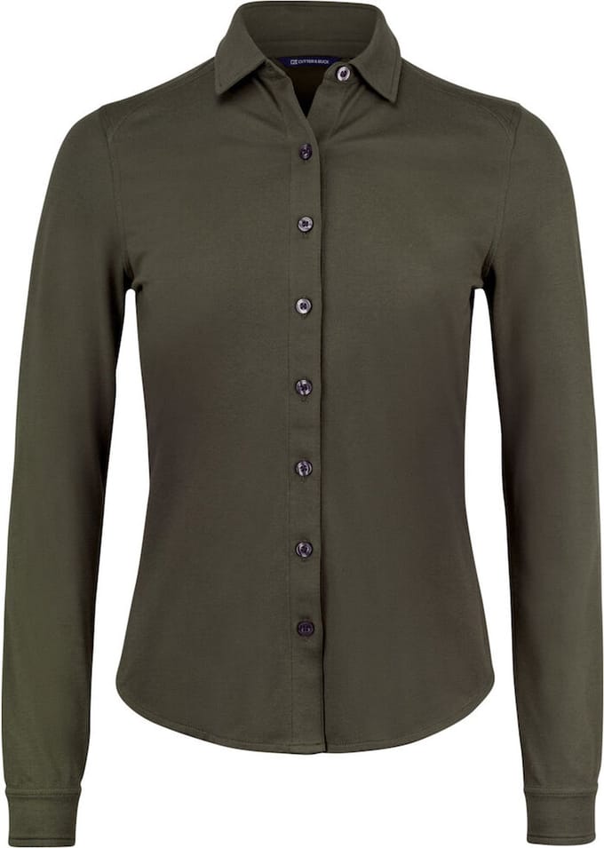 Cutter & Buck Advantage Shirt Dames 352411 - Ivy Groen - 36/S