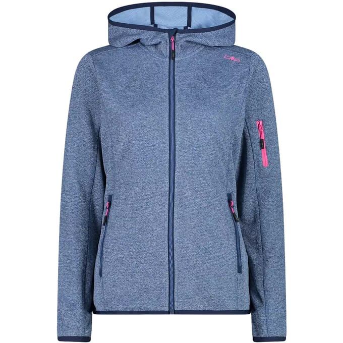 Dames Hoodie CMP Knit-Tech