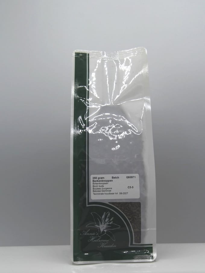 Berkenknoppen (ten minste houdbaar tot 06-2027) - 250 gram