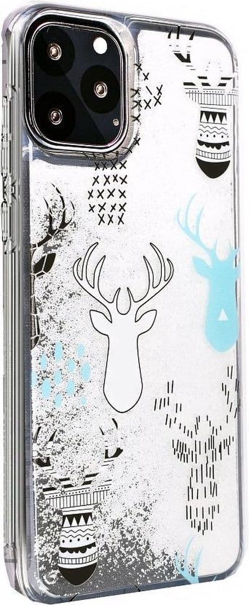 Winter back case TPU Geschikt voor iPhone 6 Plus / 6S Plus - Rendieren