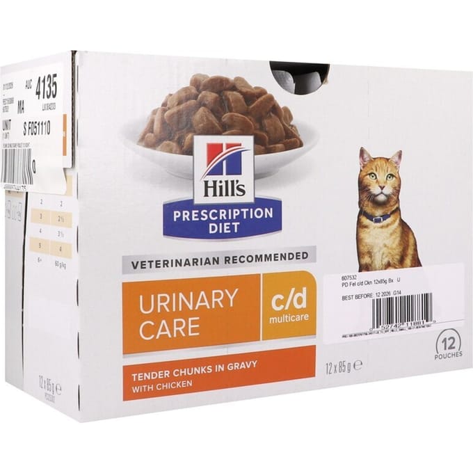Hills Prescrip.diet Feline Cd Maaltijdzakje 12x85g