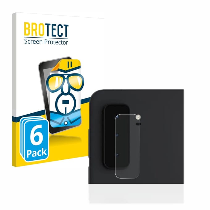 BROTECT - Screenprotector voor Microsoft Surface Duo 2 (ALLEEN Camera Lens) - Folie Beschermfolie transparant 6 Stuks