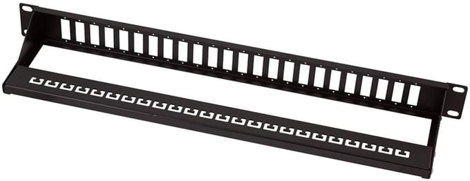 LogiLink 19 inch glasvezel patch panel voor 24x SC-Duplex/LC-Quad