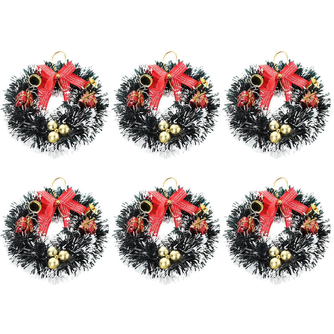 Kaarskrans Kerstkrans Kerstboomkrans Kaarsguirlande black