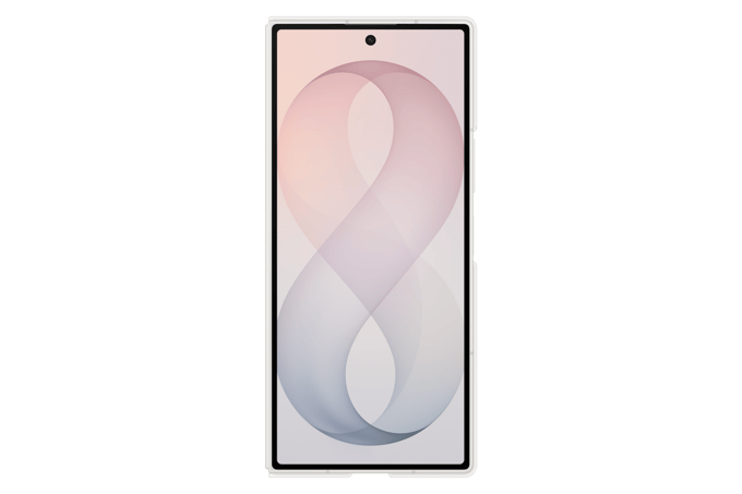 Silicon Magnet Case voor de Samsung Galaxy Z Fold 8 Ultra - White