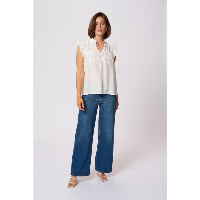 Vrouwenblouse KAFFE Liany Via
