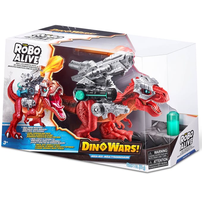 ZURU - Robo Alive - Dino Wars Mega - Speelgoedrobot - Rex