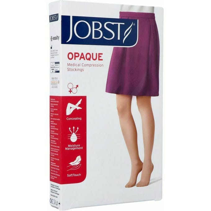 Jobst Opaque 2 Ad Reg Open Sft Car V Pair