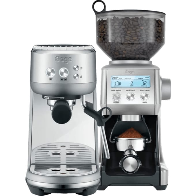 Sage the Bambino Stainless Steel + bonenmaler