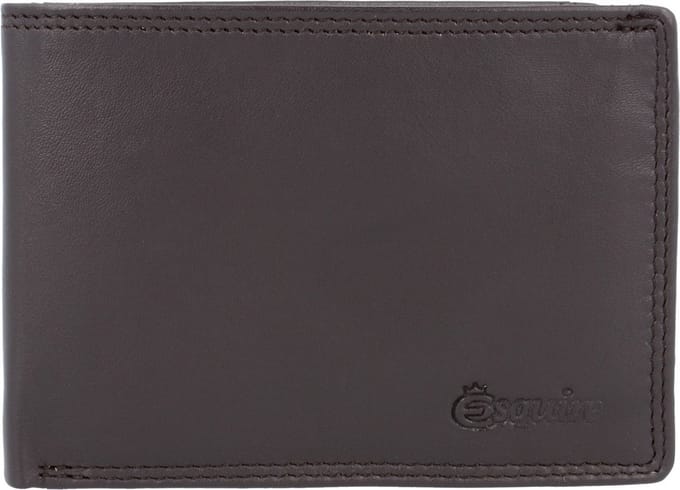 Esquire Duo Portemonnee Leer 11 cm - Jongens - Horizontaal - braun