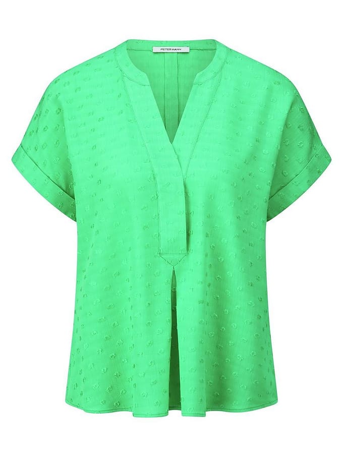 Blouse Van Peter Hahn groen