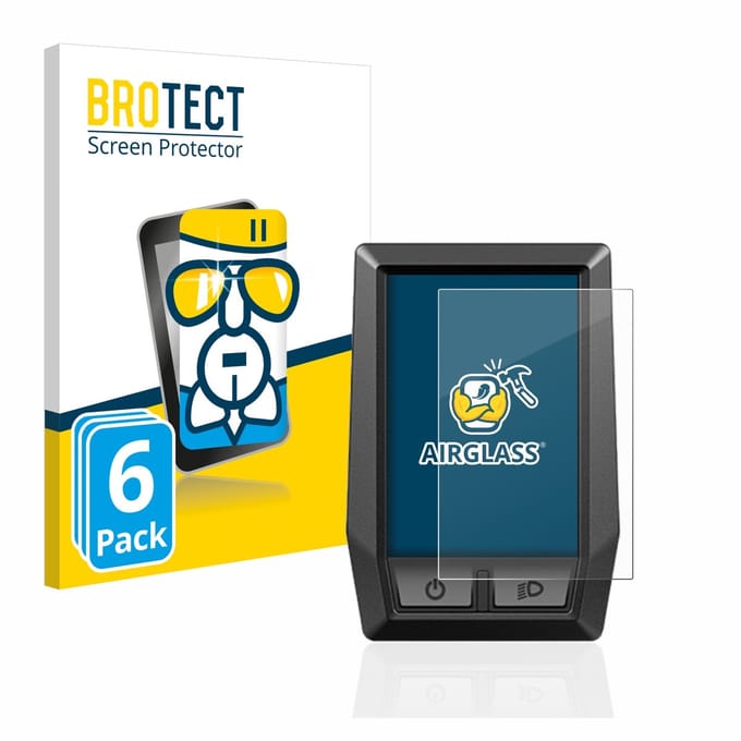 Screenprotector 6 Stuks voor Bosch Kiox Beschermglas transparant