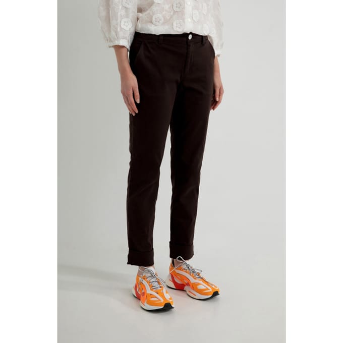 Josephine & Co Les Pants Dark Brown Taglia: 44 | Pantaloni da completo Outlet | Donna | Marrone
