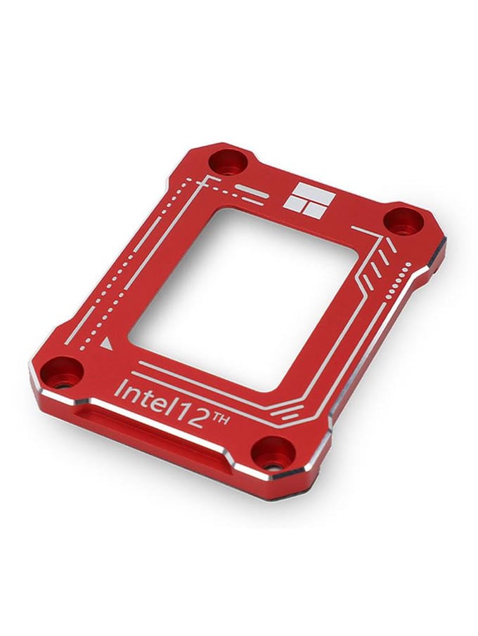 CPU Buig corrector Frame Aluminiumlegering 12e Generatie Anti Buig Bevestigingsgesp voor Lga1700 white