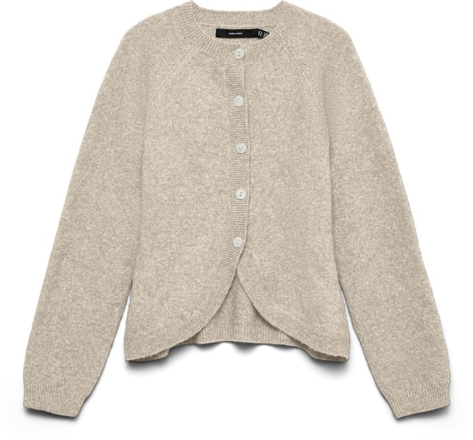 VERO MODA - VMWISH LS O-NECK FITTED CARDIGAN EXC - Dames - Cardigans