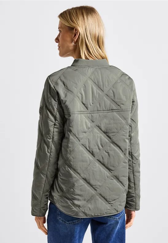 Blouson met doorgestikt patroon