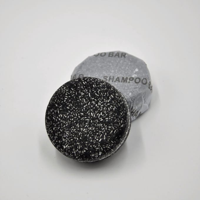 Shampoo bar Houtskool & Bamboe - Handgemaakt - Verzorgend - Alle haartype