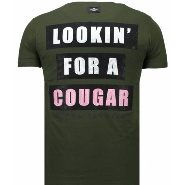 Local Fanatic Panther for a cougar rhinestone t-shirt