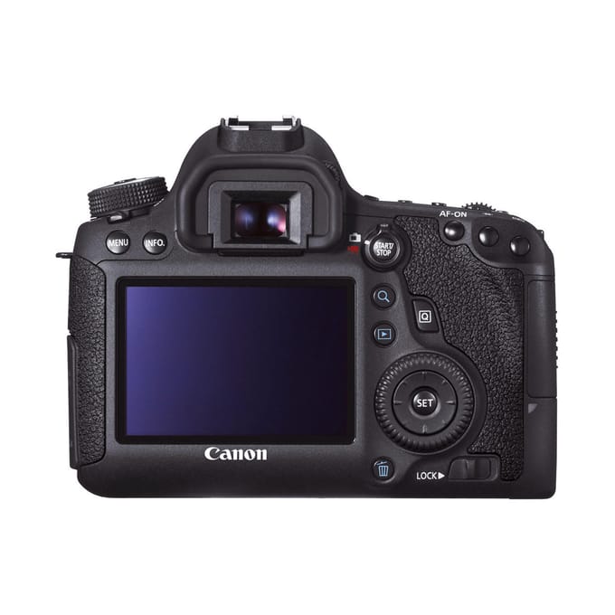 Canon EOS 6D Full Frame DSLR Camera zwart