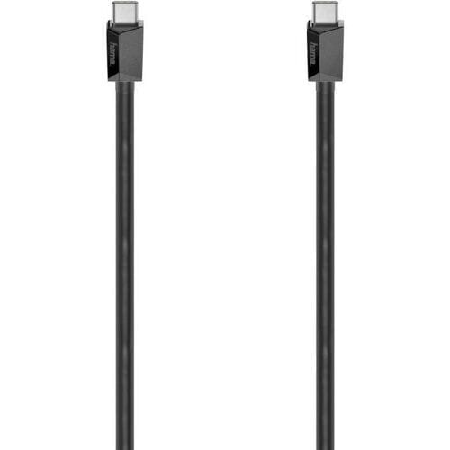 Hama 00200630 USB-C-kabel USB 2.0 USB-C stekker 1.5 m Zwart Flexibel