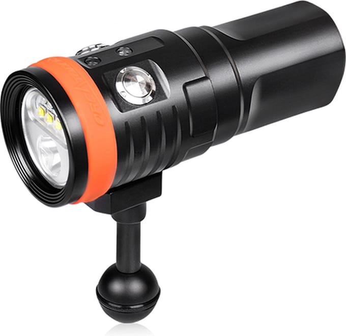 Orca Torch D900V video duiklamp 2200lm