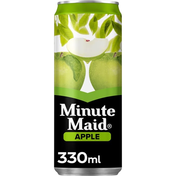 Frisdrank Minute Maid appelsap blik 330ml