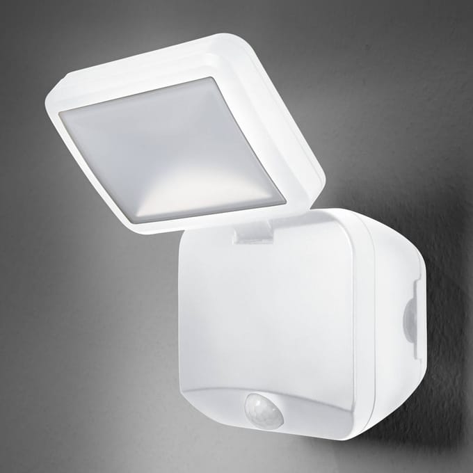 OSRAM HOMELIGHTING Battery LED Spotlight Sensor 4W 4000K IP54 White 4099854497537 Buitenschijnwerper 4 W Lichtkleur (naam): Neutraalwit