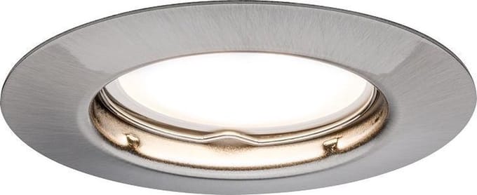 Nice Price 3953 Inbouwlamp Set van 3 stuks LED GU10 9 W IJzer (geborsteld)