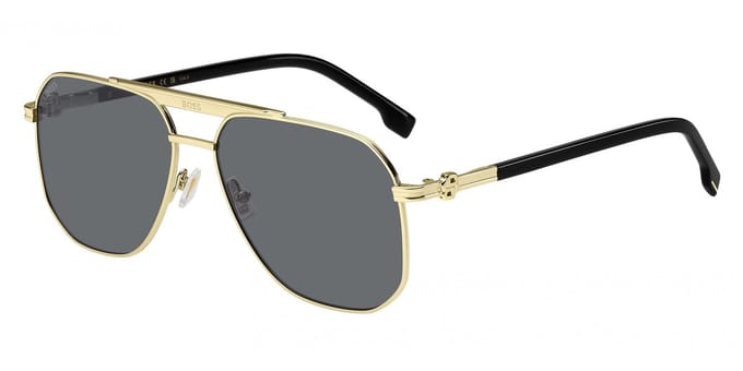 Hugo Boss BOSS 1743/S Gold black 2 59/15/145 UNISEX Zonnebrillen