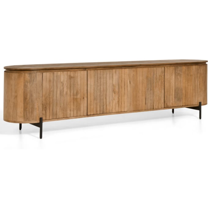 Tv-meubel Mokka Lichtbruin 210cm - Giga Meubel
