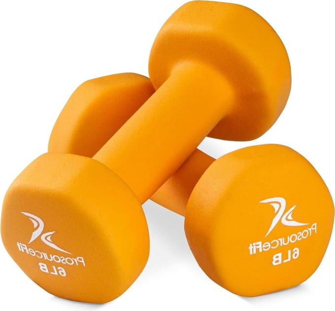 Dumbbells Neopreen halter gecoat anti-slip grip 27 kg