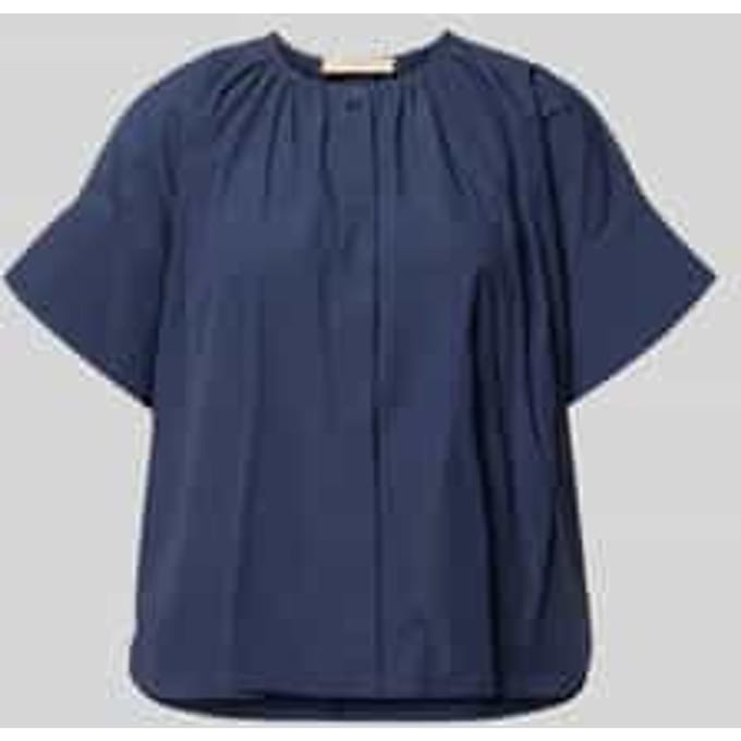 regular fit blouse van puur katoen