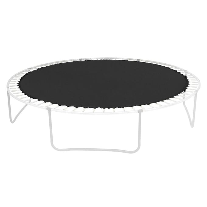 Tapis de trampoline de remplacement pour cadre de 15 pieds 96 anneaux en V Longueur de ressort de 7 pouces