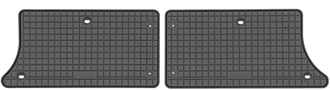 Max-Dywanik Frogum Serie - Rubber Matten - Seat Alhambra I - 3e rij - Ovalen Montage