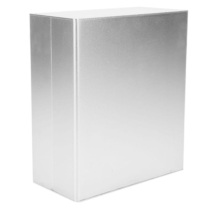 Aluminium Projectdoos Mat Zilver Split Type DIY Elektronische Behuizing 80x160x180mm