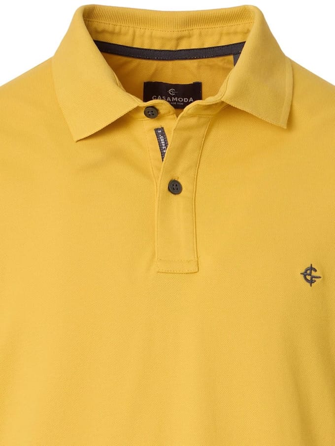 Casa Moda Polo Shirt Comfort Fit Effen Stretch 004470-554 - M